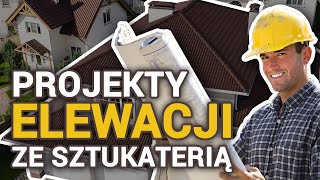 Projekt elewacji domu jednorodzinnego  Wizualizacja elewacji [upl. by Gretna776]