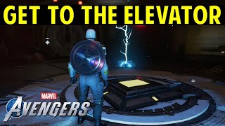 Rockets Red Glare  How to Get to the Elevator  Captain Americas Mission  Marvels Avengers [upl. by Allesiram]