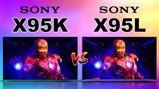 Sony Bravia XR X95K vs Sony X95L full Comparison [upl. by Namaj]