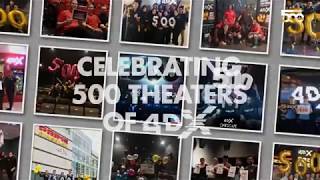 Celebrating the 500th 4DX Theater from 58 Countries [upl. by Airotnes]