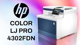 Présentation de limprimante HP Color Laserjet Pro 4302fdn [upl. by Tortosa]