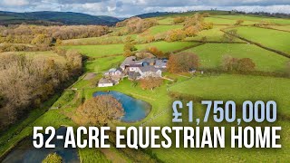 £1750000 52Acre Welsh Smallholding  Property Tour [upl. by Ttiwed]