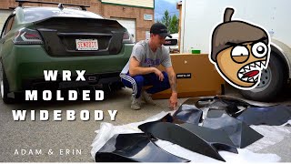 2018 Subaru WRX  Molded Widebody Part 1 [upl. by Ynaffyt]