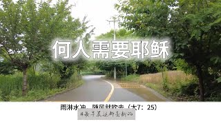 0523 何人需要耶稣 每早晨这都是新的 [upl. by Navis]