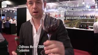 TLTV 120 English Château Musar 2009  Basler Weinmesse  Passion Du Vin [upl. by Dace]