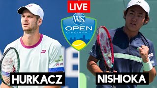 HURKACZ 🇵🇱vs NISHIOKA Relacja Na żywo – Wynik Meczu LIVE  ROUND 1 Cincinnati Open 2024 Hurkacz Live [upl. by Teodoro]