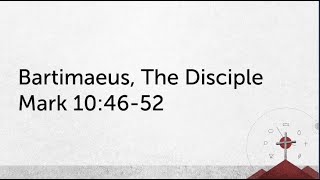 Bartimaeus The Disciple [upl. by Addison]