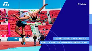 Deporte Escolar Soprole realiza la final de Torneo Interescolar Mixto en el Estacio Nacional [upl. by Alyakem]