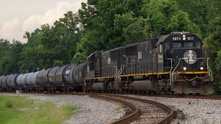 CN A420 South through Hammond LA with an IC SD70 Duo [upl. by Hammerskjold]