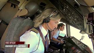 Female pilots flying high around the world  Airbus A380  Boeing 777  Emirates Airline [upl. by Pestana]