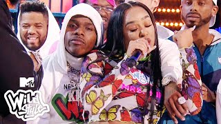 DaBaby amp B Simone Hold Each Other Down During This 🔥 Wildstyle Battle  Wild N Out [upl. by Inaffit]