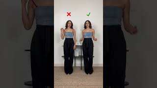 3 strapless BRA HACKS 12 or 3 🤍👀 Daily shorts about fashionhacks and fashioninspo hacks [upl. by Aikin]