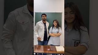 Wait for end😎🫢😂  Dolly jodhwani  youtubeshorts comedy schoollife [upl. by Toinette307]