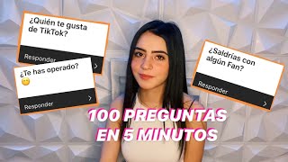 MI PRIMER VIDEO 100 preguntas en 5 minutos [upl. by Onailimixam]