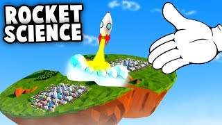 200 IQ Humans SAVED From Destruction By ROCKET SCIENCE Simmiland Gameplay [upl. by Hsot]