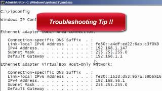 Analyzing an IP issue with ipconfig [upl. by Ahsai4]