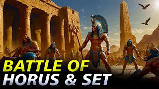 The Battle Of Horus amp Set Of Egyptian Mythology Explained [upl. by Bonnice]