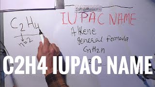 c2h4 iupac name in Hindi  Surendra Khilery [upl. by Hareemas]