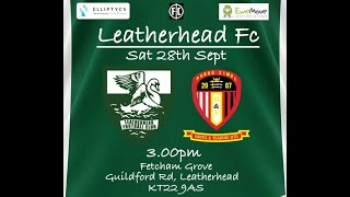 Leatherhead 0 1 Hayes amp Yeading Utd [upl. by Brynne]