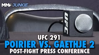 UFC 291 Poirier vs Gaethje 2 PostFight Press Conference [upl. by Nissensohn]