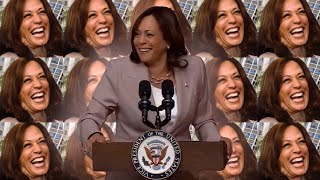 Kamala Harris sings the Jiafei song 野花香 [upl. by Aisatsanna]