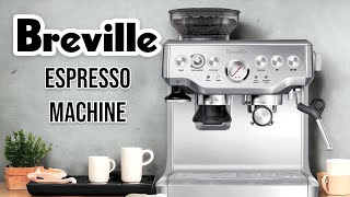 Breville Barista Express Espresso Machine Review  BES870XL Brushed Stainless Steel [upl. by Ettelracs]