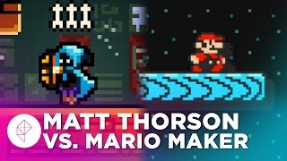 Towerfalls Creator Plays Super Mario Maker — Devs Make Mario [upl. by Magel]