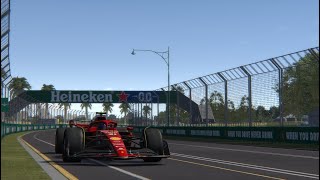 Scuderia Ferrari SF24 onboard with Oliver Bearman at Melbourne [upl. by Ldnek]