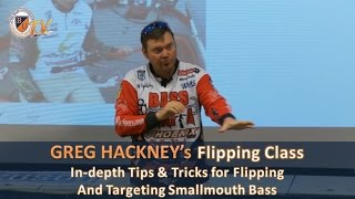 Flipping amp Targeting BIG Smallmouth Bass w GREG HACKNEY [upl. by Vernier]