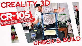 ✔ Creality CR10S Upgraded Version COMPLETE REVIEW  WORTH THE EXTRA CASH [upl. by Eydie]