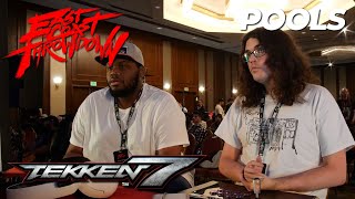 Tekken 7 Tournament Pools  Tekken World Tour Dojo 96  East Coast Throwdown 2023 ECT [upl. by Austine]