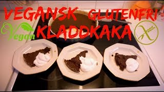 VEGANSK GLUTENFRI KLADDKAKA [upl. by Comyns]