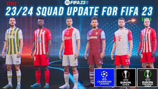 2324 New Squad Update For FIFA 23 Winter Transfers  EA FC 24 Ratings [upl. by Rikahs]