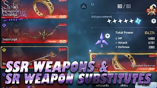 Solo Leveling Arise  How to get SSR WEAPONS amp WHICH SR weapons are BEST for SSR Hunters [upl. by Rebane94]