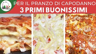 3 PRIMI PER CAPODANNO  FoodVlogger [upl. by Aitenev]