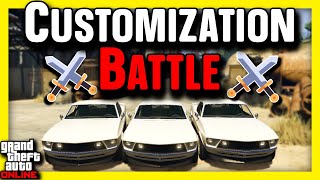 Dominator GTT Customization BATTLE [upl. by Walston]