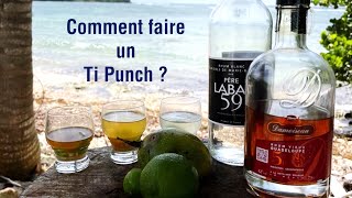 Comment faire un Ti punch  Cocktail à base de rhum  cocktail des îles [upl. by Henry]