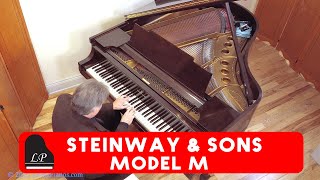 Steinway amp Sons Model M Piano for sale  Living Pianos [upl. by Lagas]