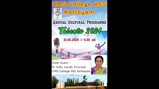 TALENTO 2024  CMS College HSS Kottayam [upl. by Saylor]