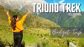 Triund Trek Mcleodganj Himachal Pradesh  October 2021  Triund Latest Video 2021 [upl. by Granlund218]