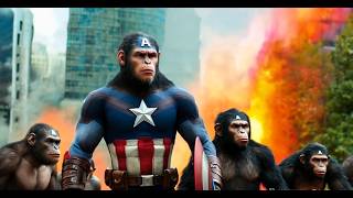 Caeser from Avengers  Caesar Reimagined planetoftheapes marvel shortsyoutube [upl. by Melosa]