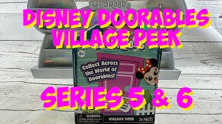 Disney doorables Village Peek Series 5amp6 [upl. by Kciv471]