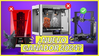 Top 5 IMPRESORAS 3D para 2024  ¿CUAL COMPRAR  Principiantes y Avanzados [upl. by Eiramasil411]