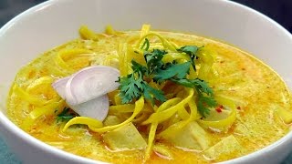 Thai Khao Soi Vegan Vegetarisches Rezept [upl. by Flyn800]