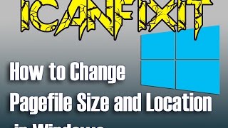 How to Change Pagefile Size and Location in Windows 10 [upl. by Nunci]