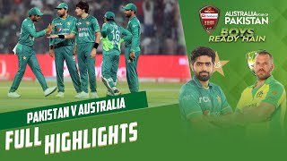 Full Highlights  Pakistan vs Australia  T20I 2022  PCB  MM2T [upl. by Draw673]