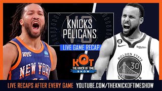 Knicks Vs WarriorsLive Postgame [upl. by Lamee894]