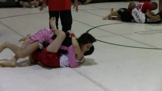 JiuJitsu Girl Fights for Paul Thomas BJJ [upl. by Oshinski199]