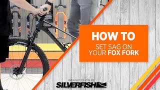 Set Sag on your Fox Fork [upl. by Yatnuahc]