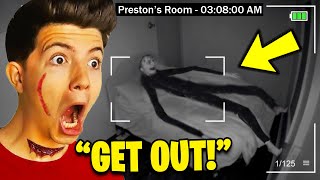 SCARIEST MOMENTS in YouTuber Videos Preston Unspeakable amp MrBeast [upl. by Gottwald]